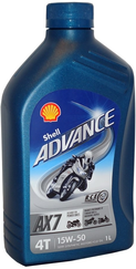 SHELL ADVANCE 4T AX7 