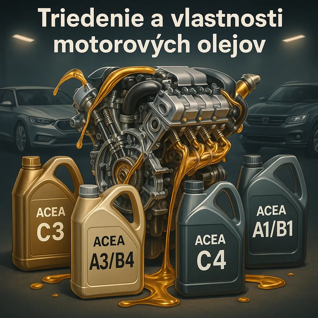 Triedenie a vlastnosti motorových olejov