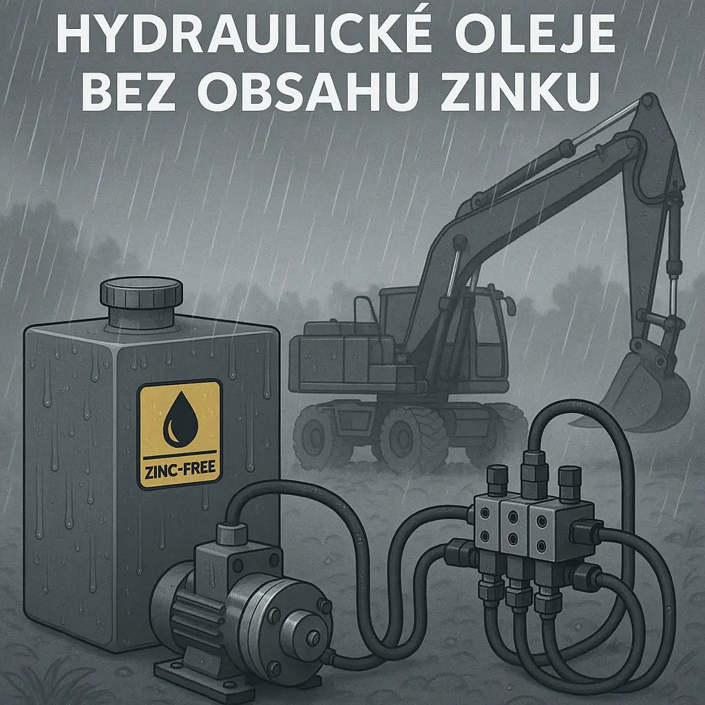HYDRAULICKÉ  OLEJE  BEZ  OBSAHU ZINKU