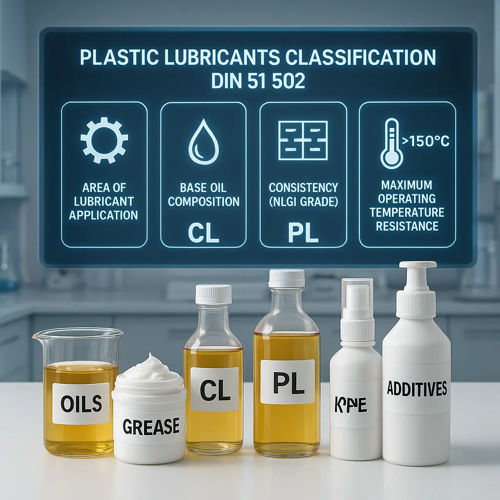Klasifikácia plastických mazív podľa DIN 51 502