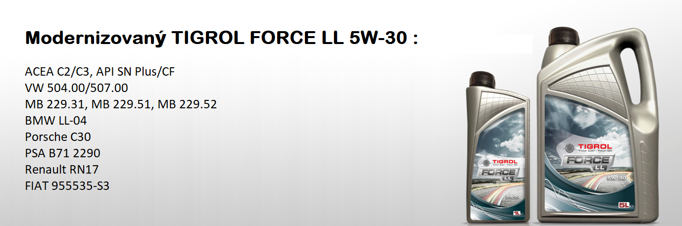 Modernizovaný Tigrol Force LL